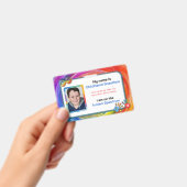 Badge Carte d'identification pour l'aide à l'autisme (Manuel / portable)