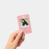 Badge Carte d'identification professionnelle pour femmes (Manuel / portable)