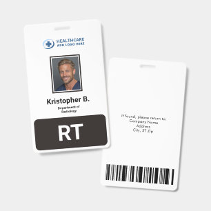 Badge Carte d'identité avec photo pour les employés d'un
