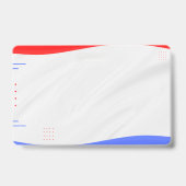 Badge Carte d'identité d'agent d'assurance (Arrière)