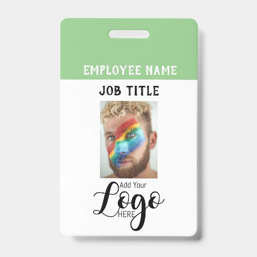 Badge Carte d'identité de l'employé - Carte d'identité a (Avant)