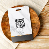 Badge Carte d'identité de notaire professionnel en marbr