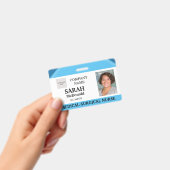 Badge Carte d'identité de sécurité pour soins infirmiers (Manuel / portable)