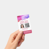 Badge Carte d'identité de vaccination Code-barres QR Cod (Manuel / portable)
