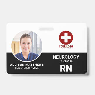 Badge Carte d'identité d'employé médical de l'hôpital -