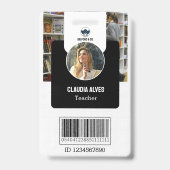 Badge Carte d'identité d'enseignant | Carte d'identité s (Avant)