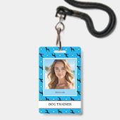 Badge Carte d'identité d'entreprise Great Dane (Avant avec lanière)