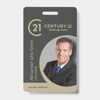 Badge Carte d'identité du convertisseur Century 21