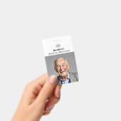 Badge Carte d'identité d'un résident de soins infirmiers (Manuel / portable)