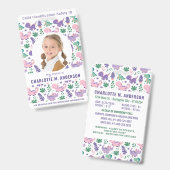 Badge Carte d'identité d'urgence pour enfant - photo Ide (Avant & arrière)