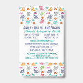 Badge Carte d'identité d'urgence pour enfants - pièce d' (Arrière)