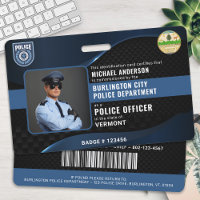 Carte d'identité personnalisable pour les agents d