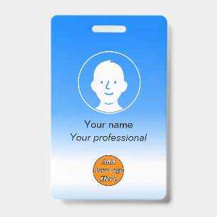 Badge Carte d'identité personnalisée