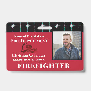 Badge Carte d'identité personnalisée pour employés avec