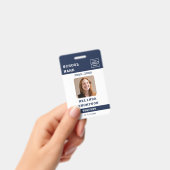 Badge Carte d'identité personnalisée pour enseignant ave (Manuel / portable)