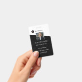 Badge Carte d'identité professionnelle avec logo de l'en (Manuel / portable)