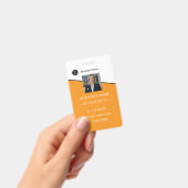 Badge Carte d'identité professionnelle avec logo de l'en (Manuel / portable)