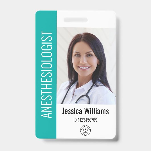 Badge Carte d'identité professionnelle de médecin de l'h (Avant)