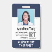 Badge Carte d'identité professionnelle médicale personna (Avant)
