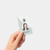 Badge Carte d'identité professionnelle personnalisable | (Manuel / portable)