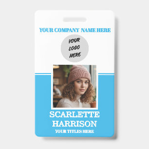 Badge Carte d'identité professionnelle personnalisée fac
