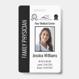 Badge Carte d'identité professionnelle personnalisée pou