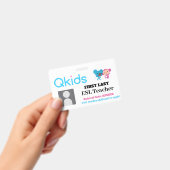 Badge Carte d'identité QKIDS (Manuel / portable)