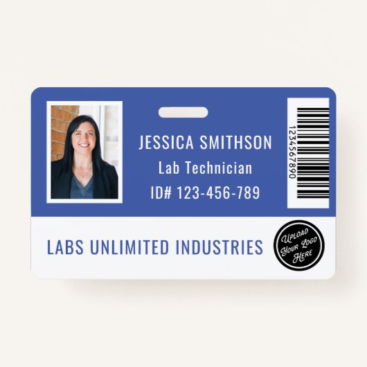 Badge Carte photo de l'école ou de l'entreprise Permule  (Devant)