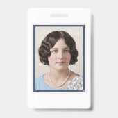 Badge Carte postale de Phyllis Talla Johnson Westerfield (Arrière)