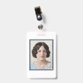 Badge Carte postale de Phyllis Talla Johnson Westerfield (Avant avec clip)