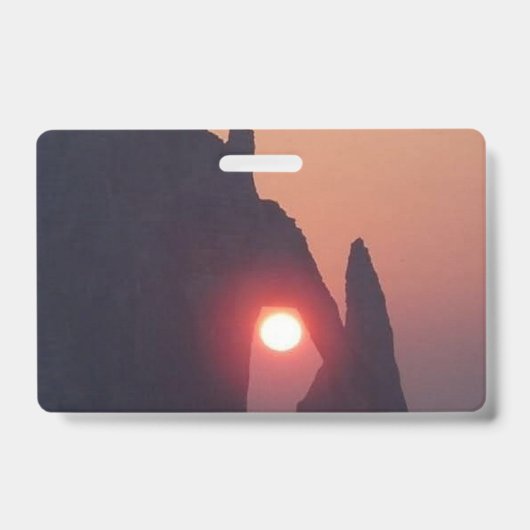 Badge Carte simple (Avant)