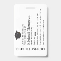 Carte VIP pour la fête de fin d'études