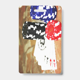 Badge Cartes de poker As Jetons Jeux de hasard Casino Ga
