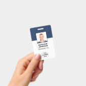 Badge Cartes d'identité à code-barres personnalisées ave (Manuel / portable)