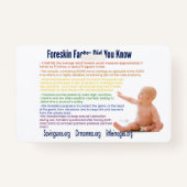 Badge Cartes d'information Intactivism (Dos)