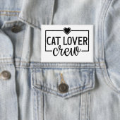 Badge Cat Lover Crew Funny Cat (Insitu)