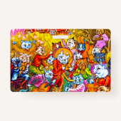 Badge Cat Musical Band (Dos)