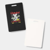 Badge Catalyseur humain (Avant & arrière)