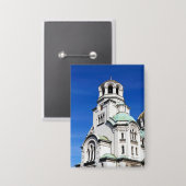 Badge Cathédrale Alexandre Nevsky à Sofia (Recto/Verso)