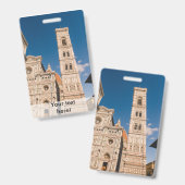 Badge Cathédrale de Florence (Avant & arrière)