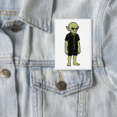 Badge Ce Qu'Ils Ont Vu - Je Crois Que L'Alien Rencontre (Insitu)