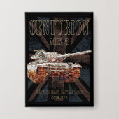 Badge Centurion MK 5 MBT. Batterie principale britanniqu (Recto)