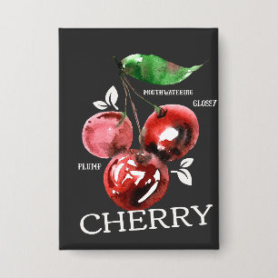 Badge Cerise