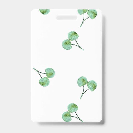 Badge Cerise Verte (Avant)