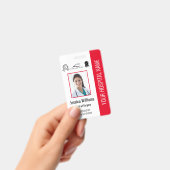 Badge Certification de photo de l'employé de l'hôpital I (Manuel / portable)