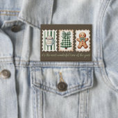 Badge C'est la période la plus merveilleuse de Noël Ging (Insitu)