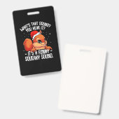 Badge C'Est Un Bruit Drôle (Avant & arrière)