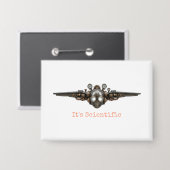 Badge C'est une épingle scientifique (Recto/Verso)