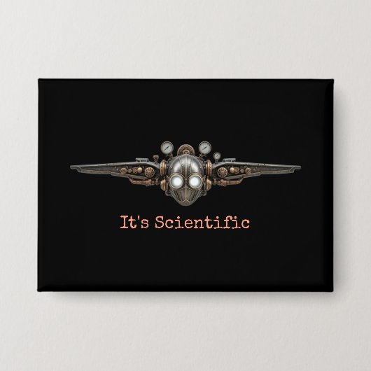 Badge C'est une épingle scientifique (Recto)