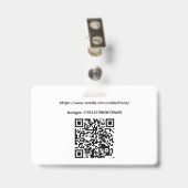 BADGE Ceux Qui Peuvent, Font (Arrière avec clip)